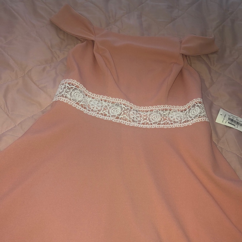blush pink formal dress !!